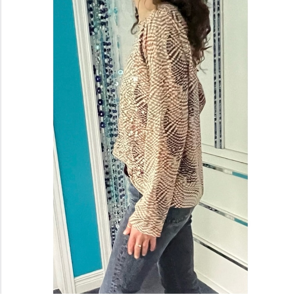 Quiet Shimmer on a Neutral Palette • Special Occasion Blouse • Jones New York - Picture 4 of 15